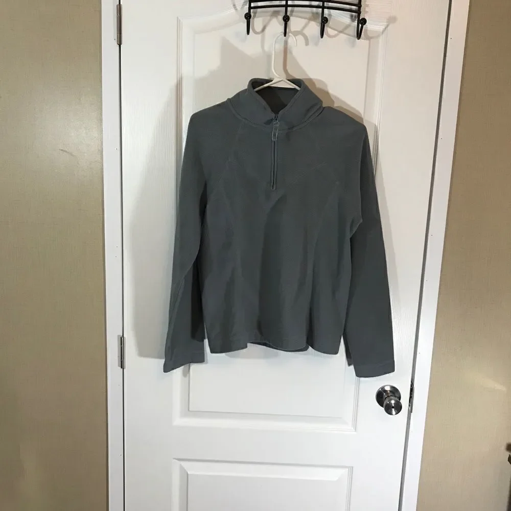 Old Navy Gray High Neck Long Sleeve Jacket Boys Large